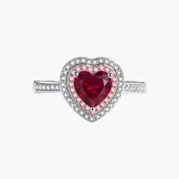 Double Heart Ring
