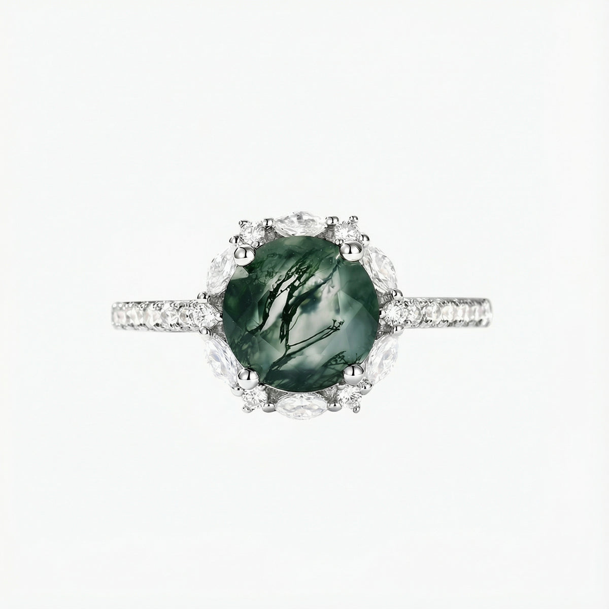 Emerald Bloom Ring