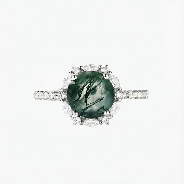 Emerald Bloom Ring