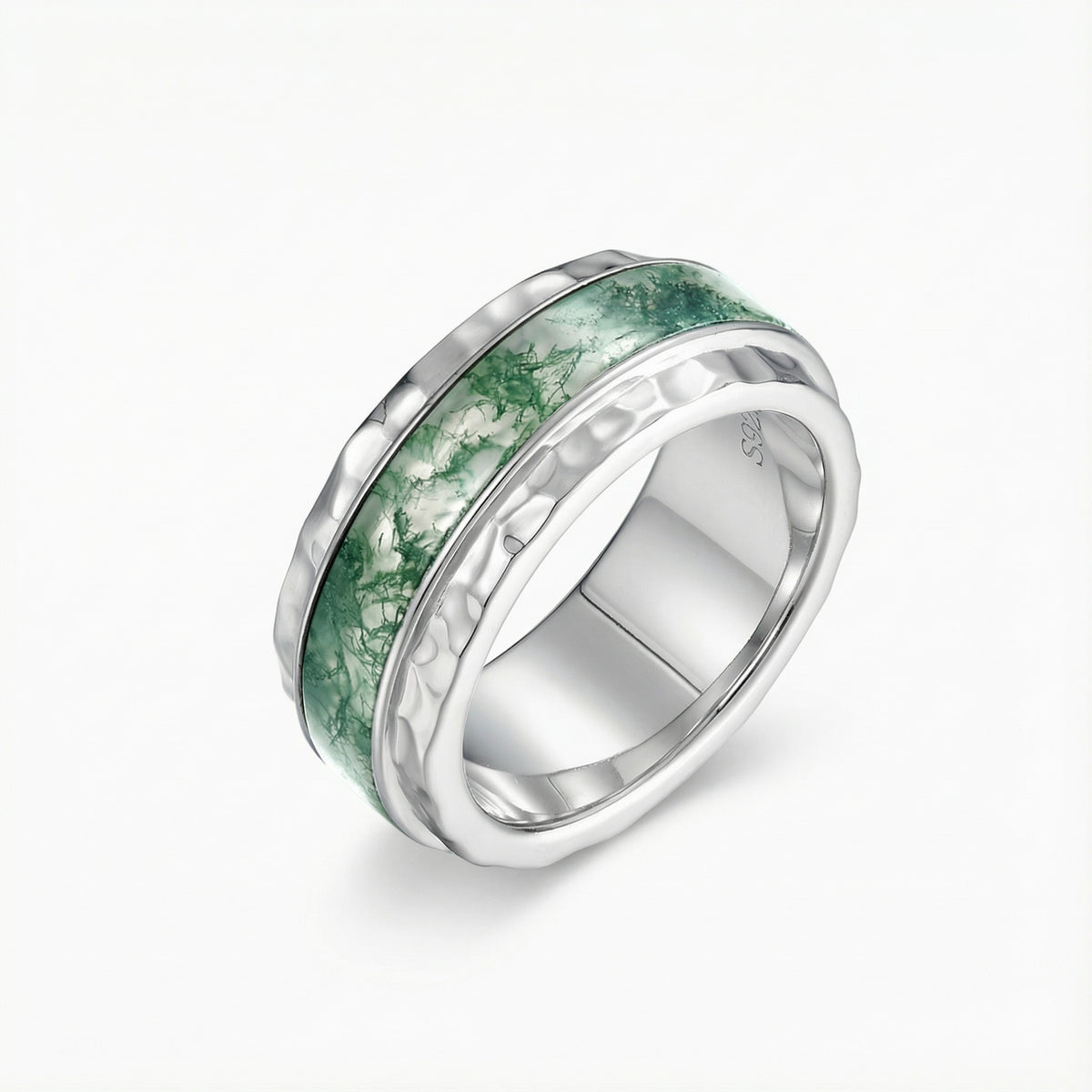 Hammered Earth Ring