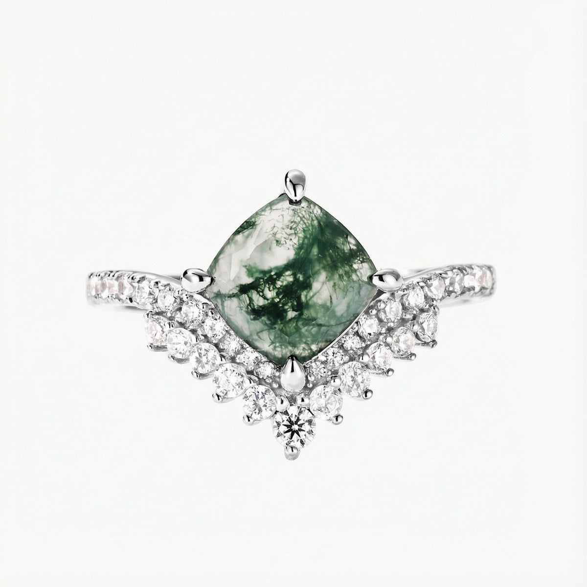 Verdant Crown Ring