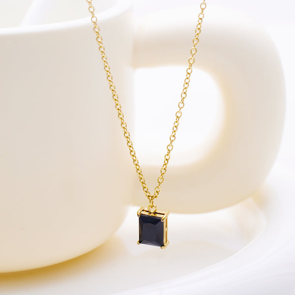 Emerald Grace Pendant Necklace