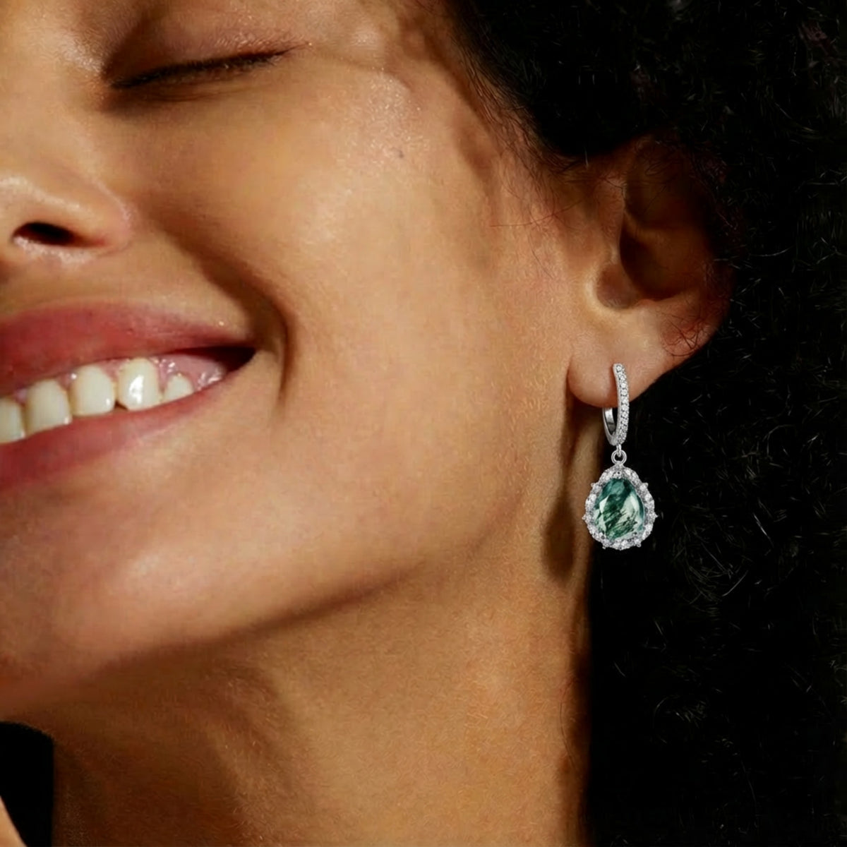 Forest Dewdrop Earrings