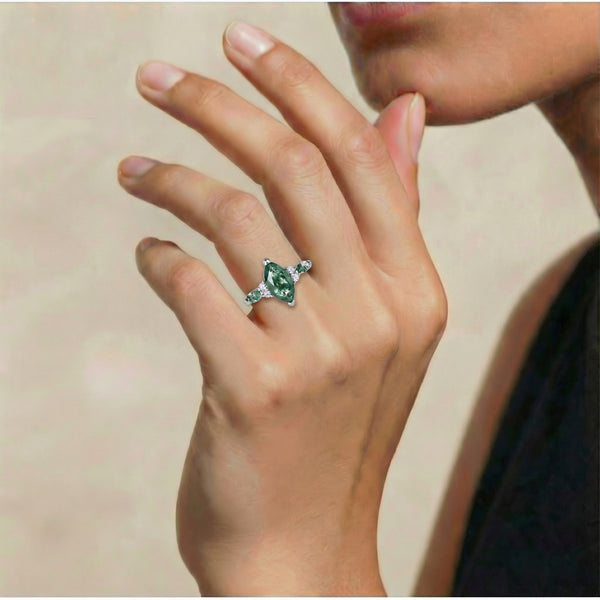 Whispering Stem Ring