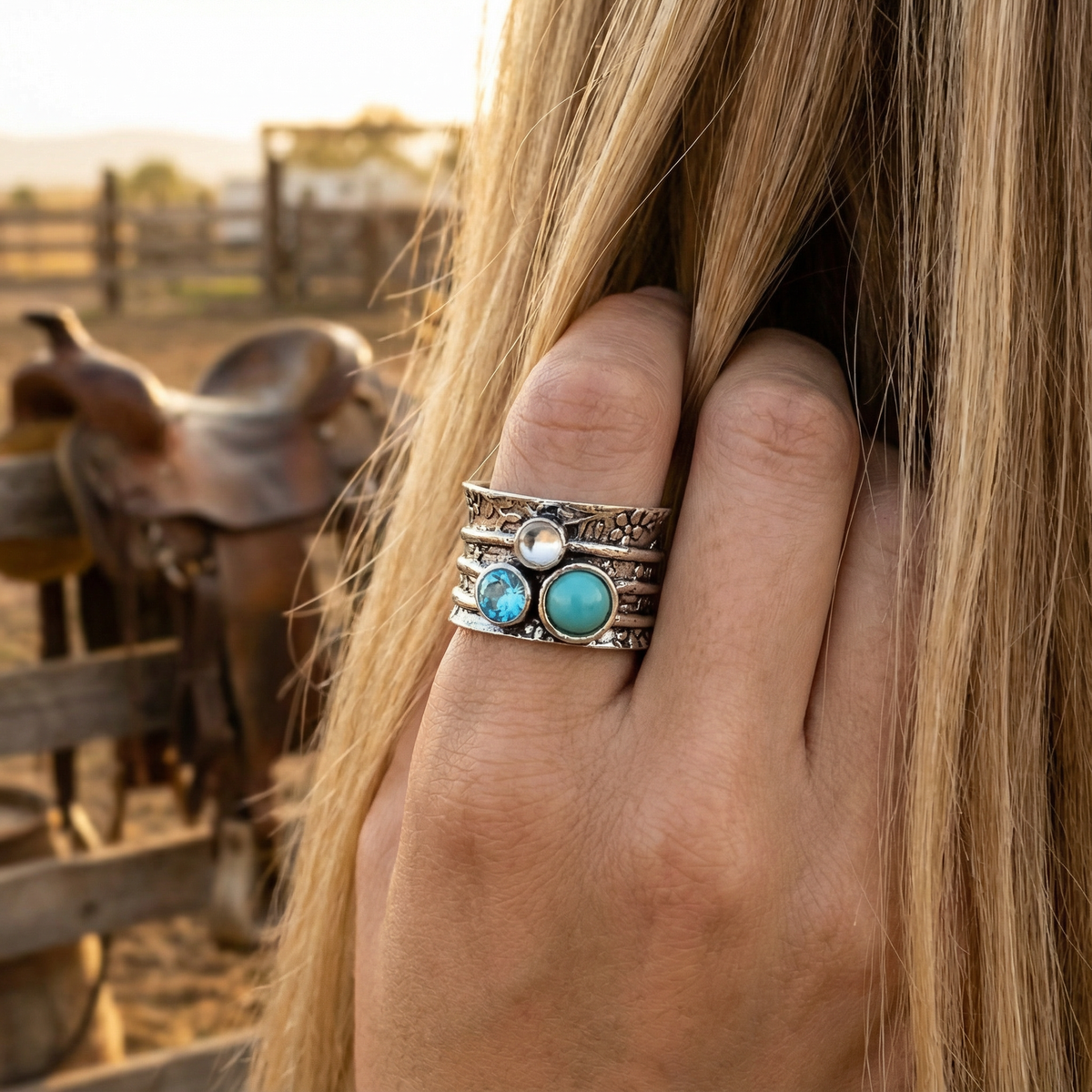 Turquoise Stacking Ring