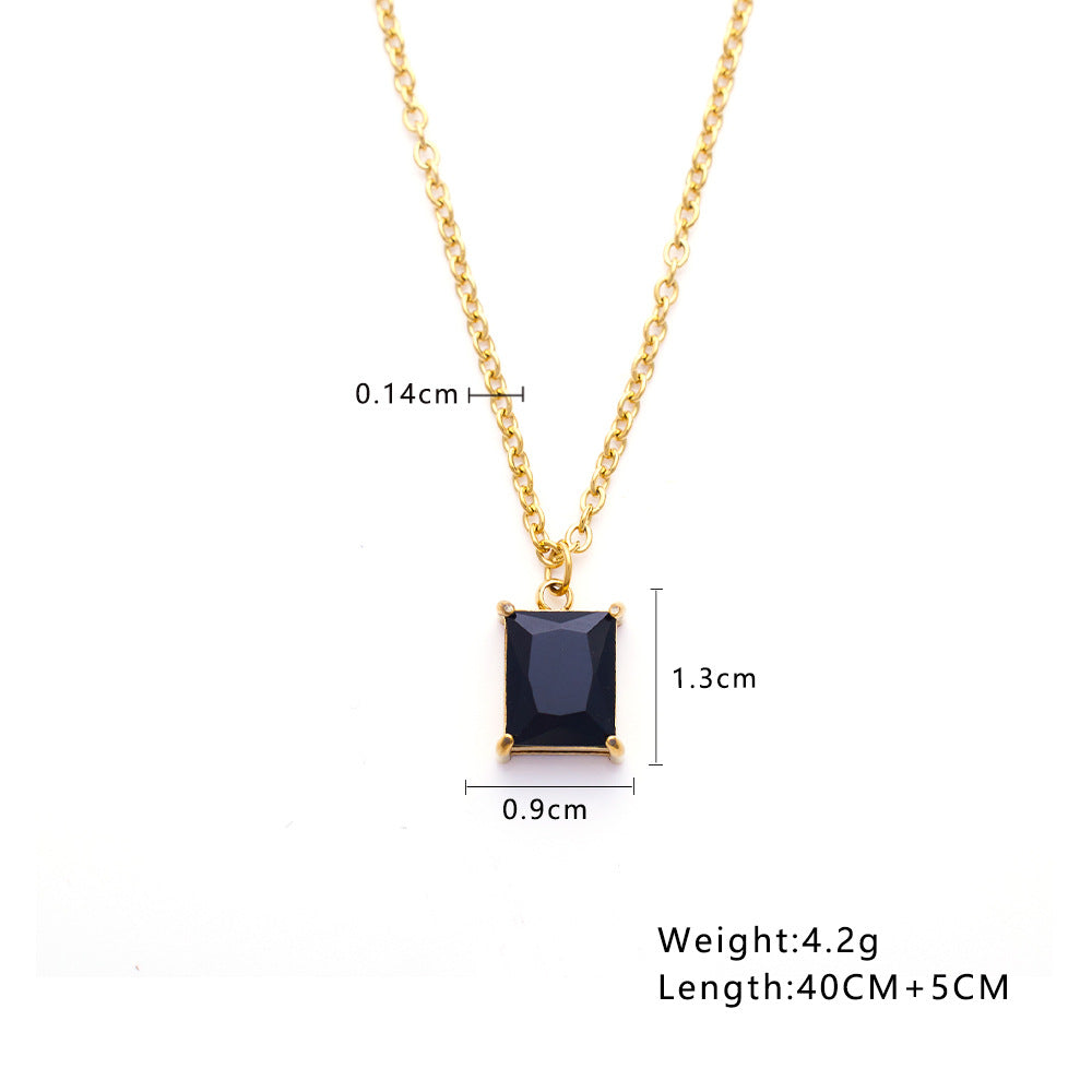 Emerald Grace Pendant Necklace
