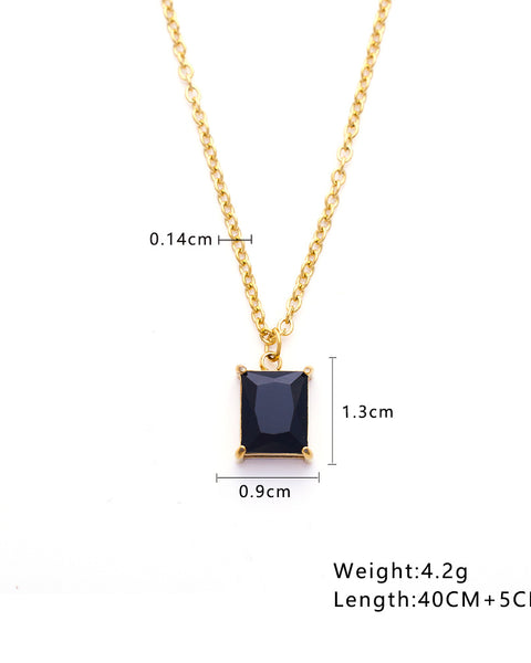 Emerald Grace Pendant Necklace