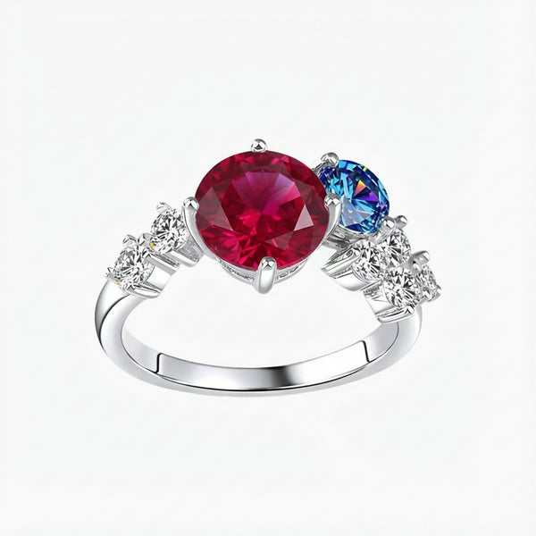 Dual Heart Ring