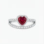 Twinheart Ring