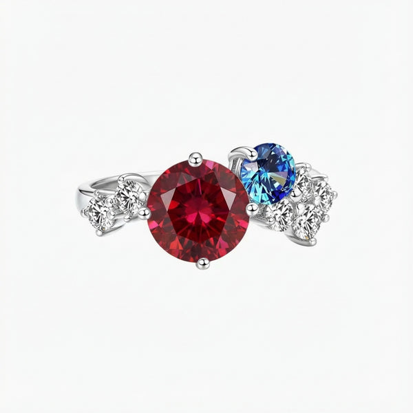 Dual Heart Ring