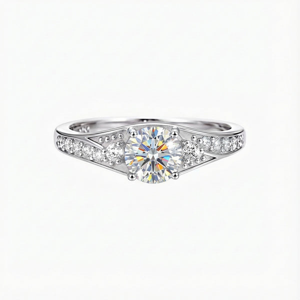 Heart Vow Ring Set