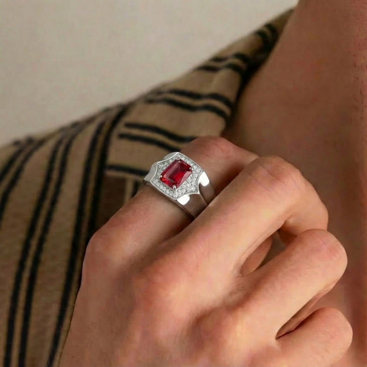 Shield of Love Ring