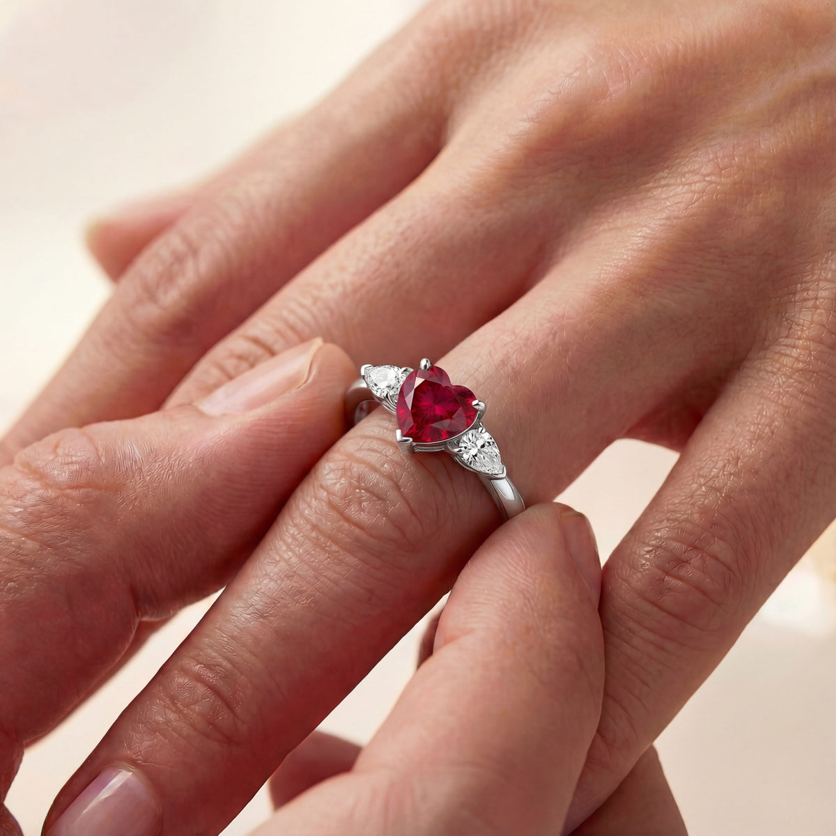 Heartlight Ring