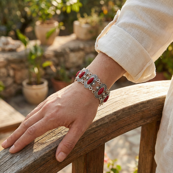 Desert Bloom Turquoise Bracelet