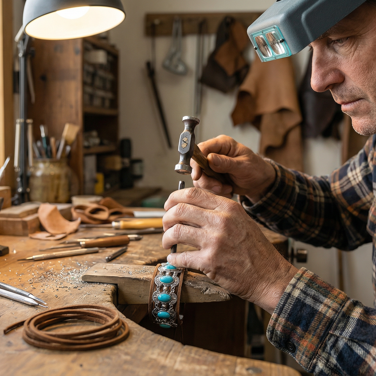 Desert Bloom Turquoise Bracelet