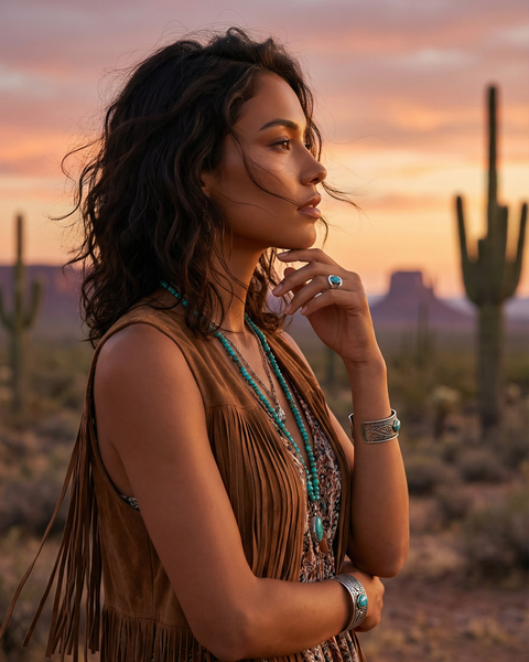 Desert Sky Turquoise Ring