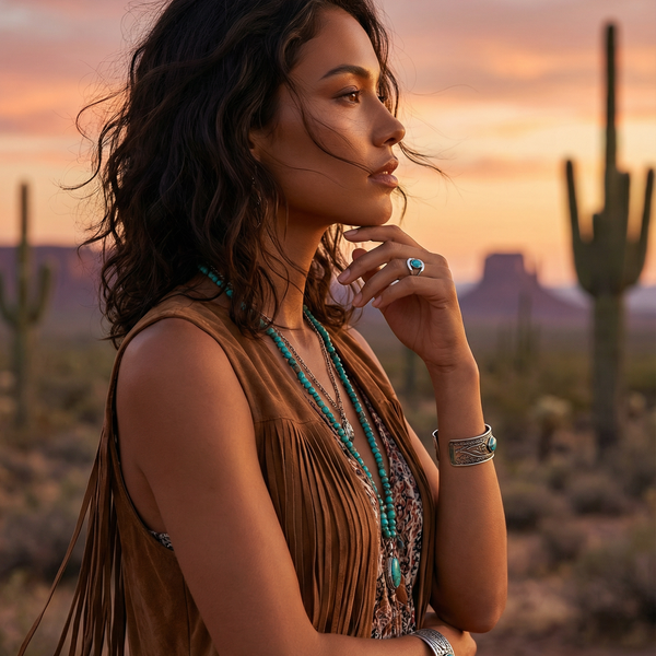 Desert Sky Turquoise Ring