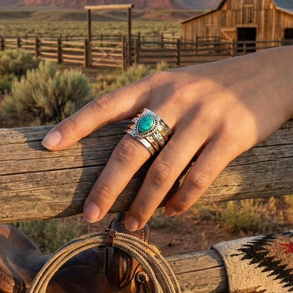 Sage Tears Ring