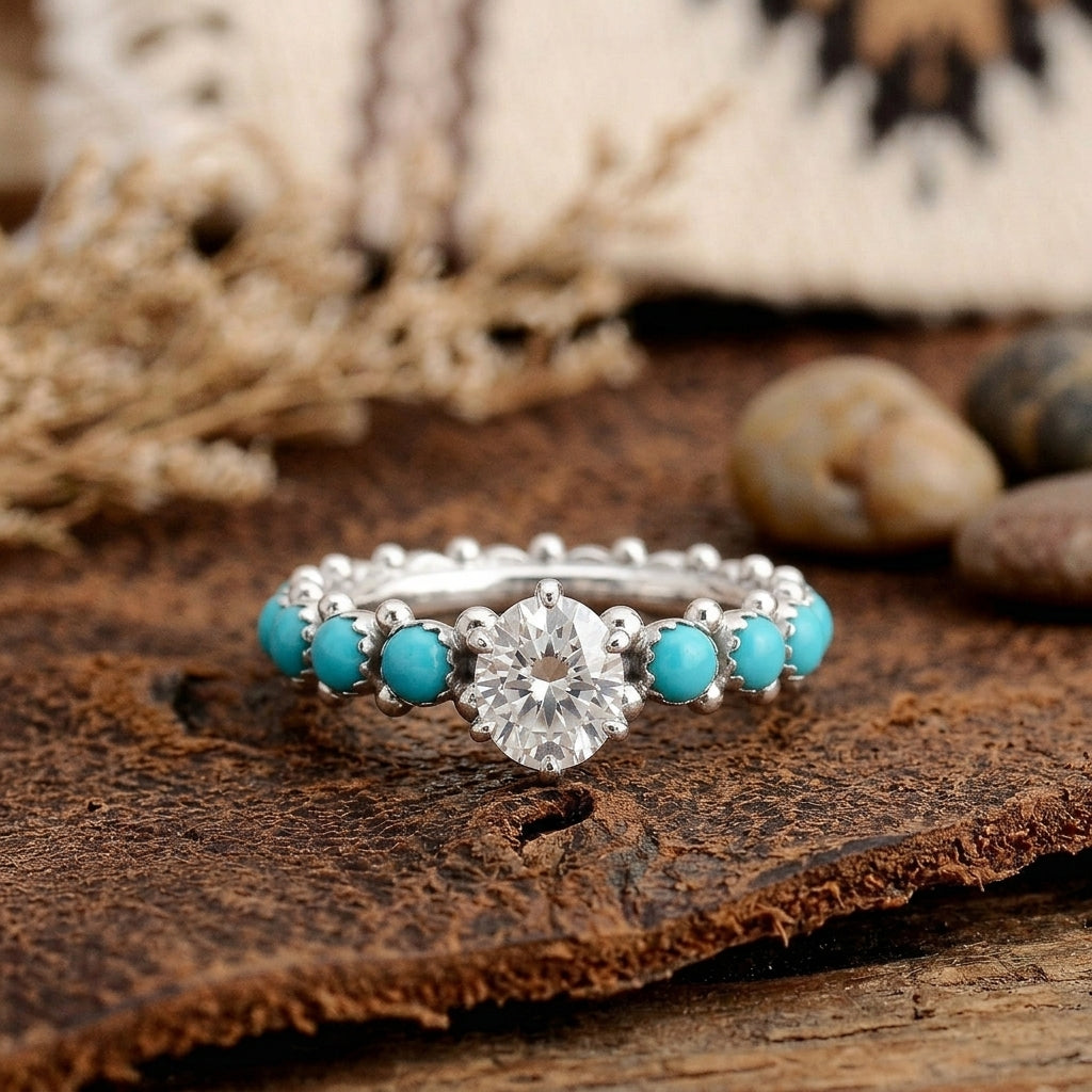 Starlight Halo Ring