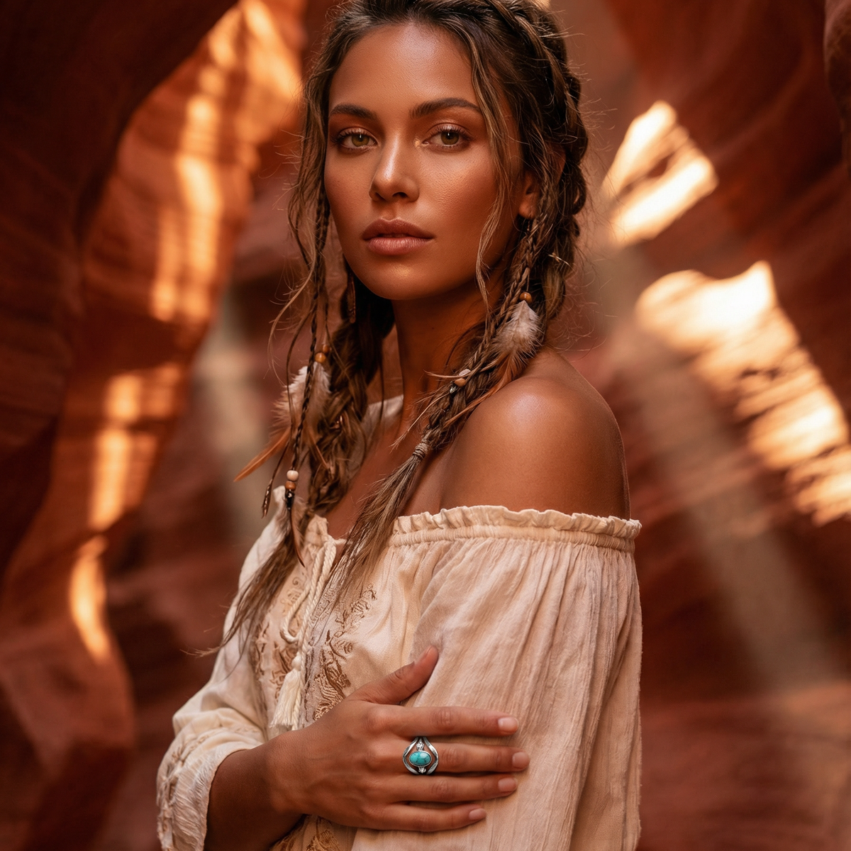 Desert Sky Turquoise Ring