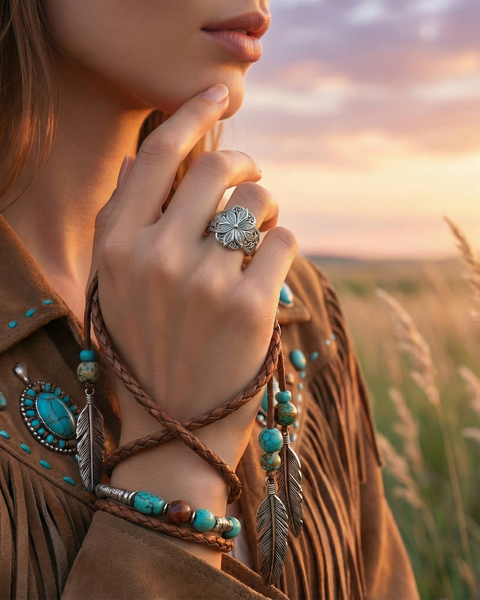 Wild Bloom Vintage Ring