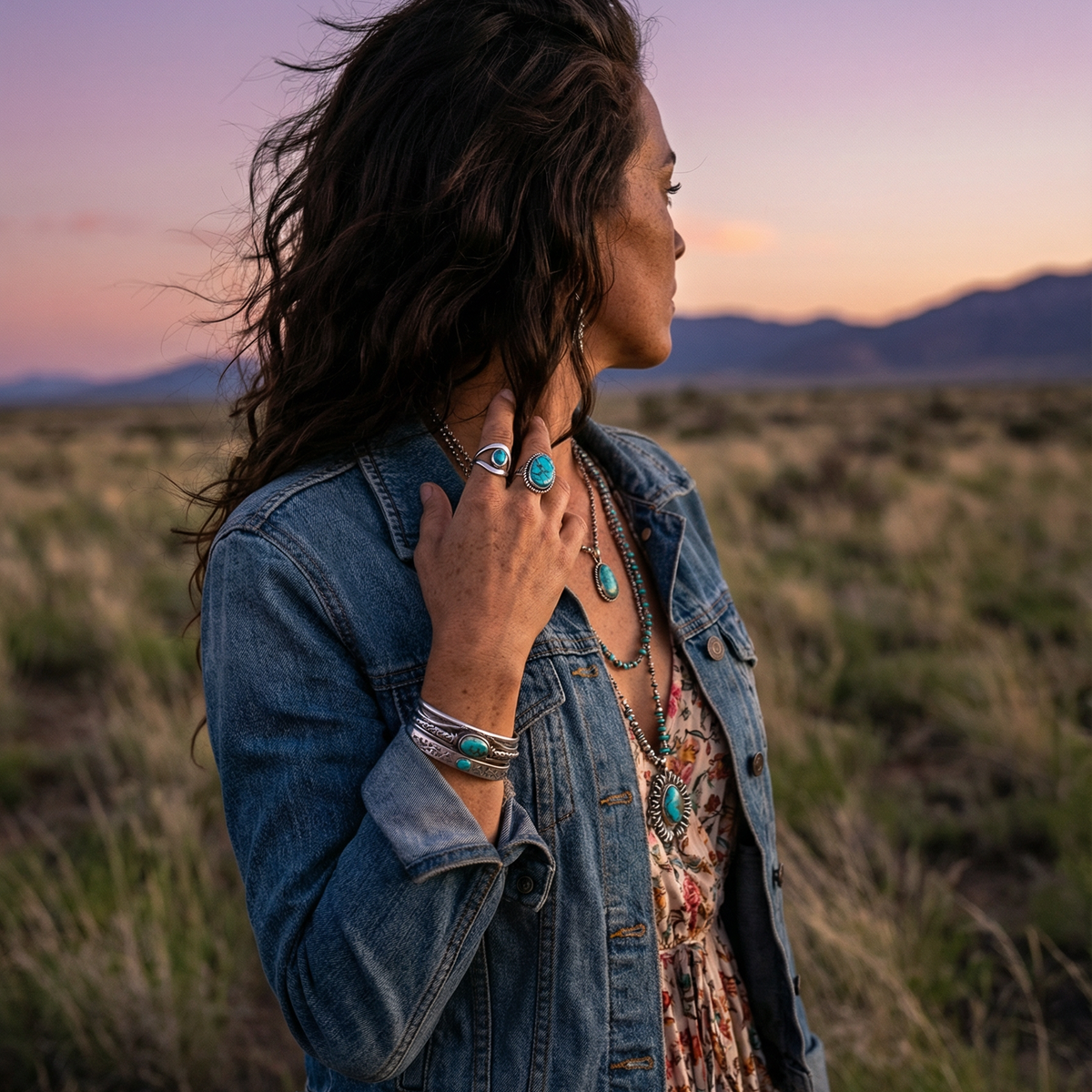 Desert Sky Turquoise Ring
