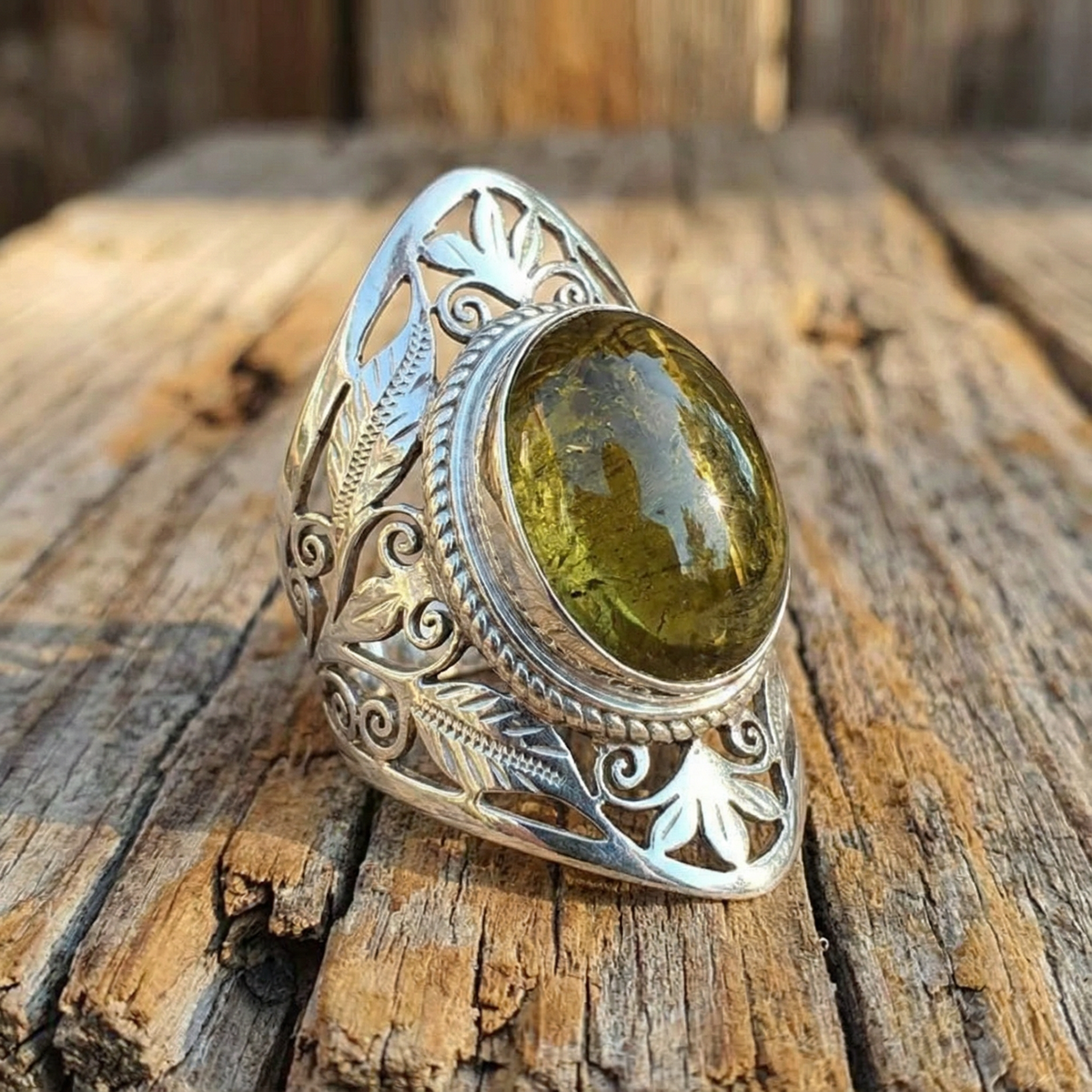 Canyon Breeze Butterfly Ring