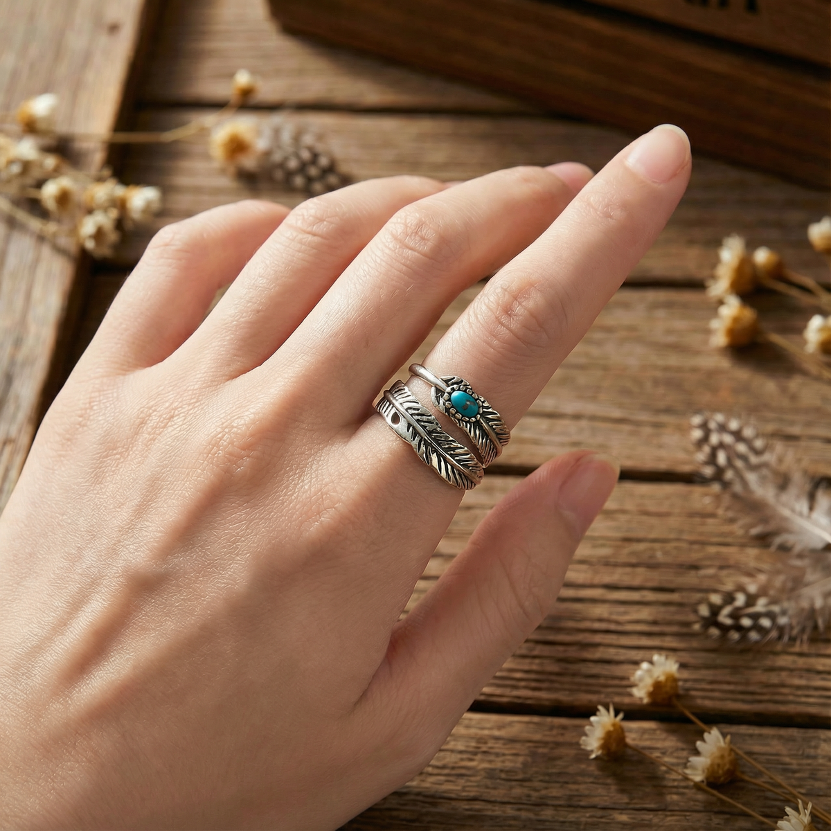 Feather Spirit Ring