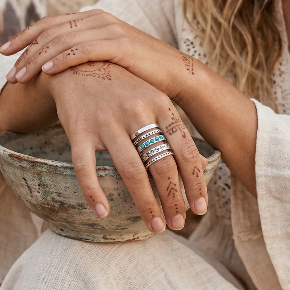 Turquoise Fidget Ring