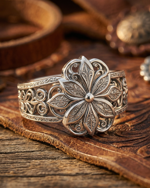 Wild Bloom Vintage Ring
