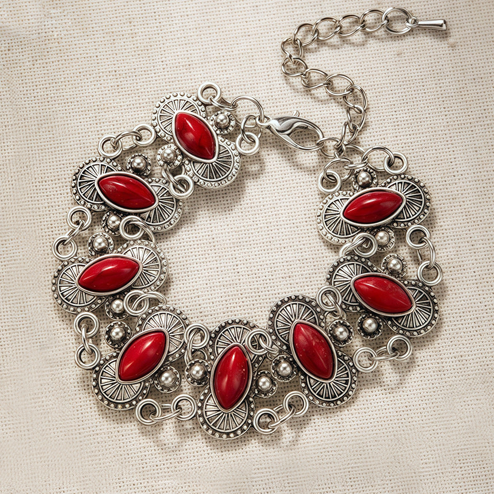 Desert Bloom Turquoise Bracelet