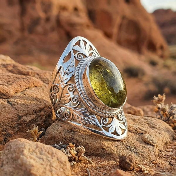 Canyon Breeze Butterfly Ring