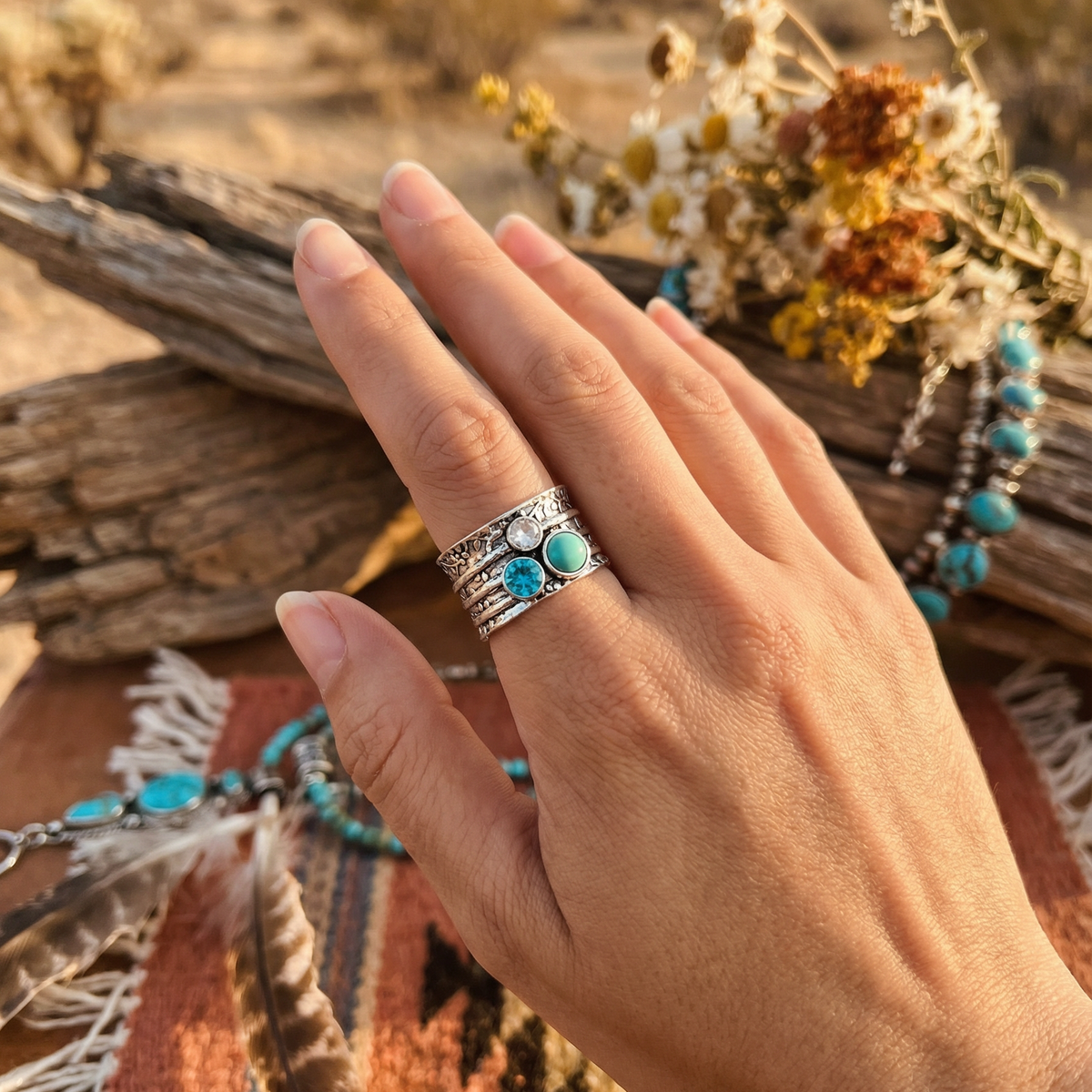 Turquoise Stacking Ring